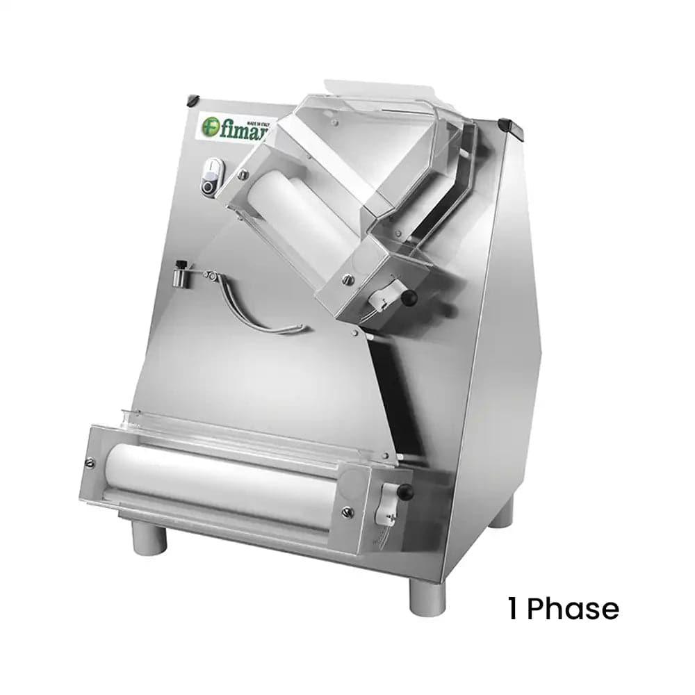 Fimar Stainless Steel Electric 370W STFI32N235M Pizza Dough Roller Machine 1 Phase, 46 X 51 X 63 cm   HorecaStore