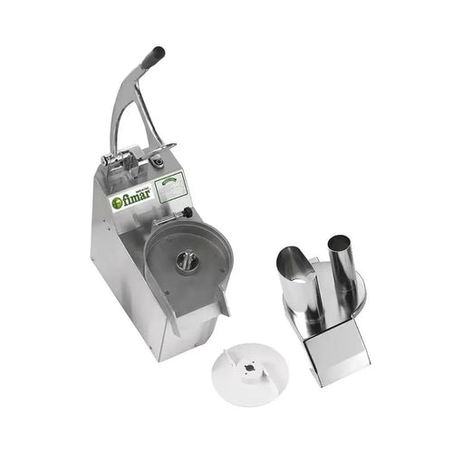 Fimar Stainless Steel Electric 370W, TV2000NRK405T-Vegetable Cutter La Romagnola 3-Phase, 22 X 61 X 52 cm With 5 Discs