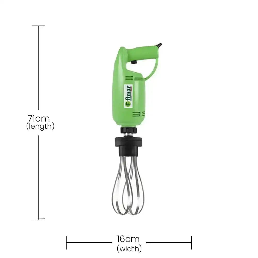 Fimar Stainless Steel Electric 400W, MX42F23M Motor Unit With Speed Regulator And Whisk, 16 X 12 X 71 cm   HorecaStore