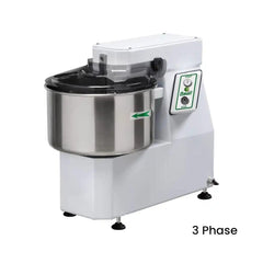 Fimar Stainless Steel Electric 750W IM18SN235M Spiral Kneader Dough Mixer With Fixed Head, And 22L Bowl 3 Phase, 67 X 39 X 60 cm