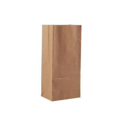 Free Plastik FPD1024 Paper Square Bottom Paper Bags 500pcs, 15 X 10.5 X 33.5 cm