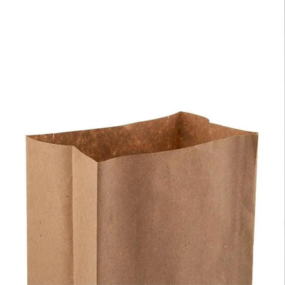 Free Plastik FPD1024 Paper Square Bottom Paper Bags 500pcs, 15 X 10.5 X 33.5 cm