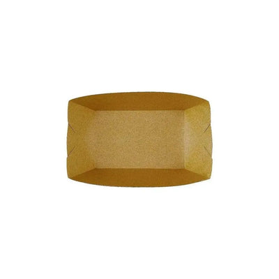 Free Plastik FPD1038 Paper Boat Tray Small 700pcs, 17.5 X 8.5 X 4.5 cm