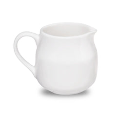 Furtino England Finesse 7.7oz/23cl White Round Porcelain Creamer