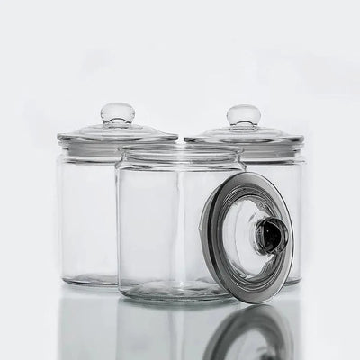 Glass Storage Container 2.0 L, BPA-Free, Non-toxic. Wide opening, Clear