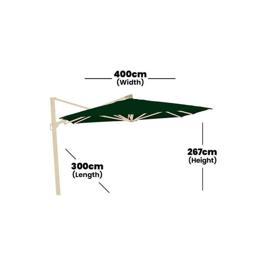 gymkhana-barcelona-outdoor-side-pole-umbrella-without-base-wood-print-dark-green-400x300x267-cm