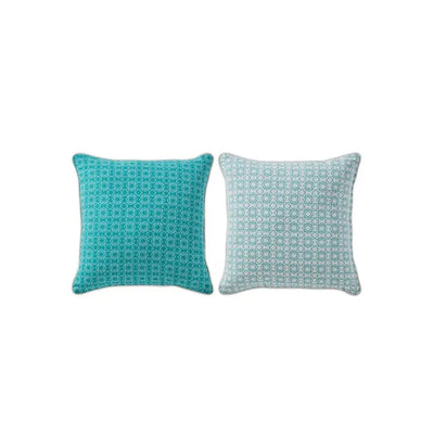 gymkhana-honeycomb-outdoor-decorative-cushion-cyan-white-45x45-cm