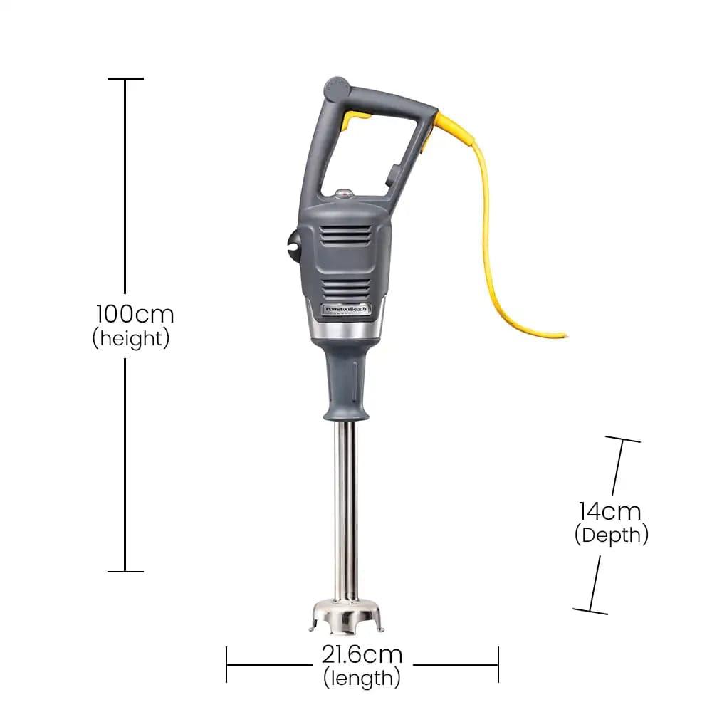 Hamilton Beach HMI021 BigRig Immersion Blender Variable Speed 1000W   HorecaStore