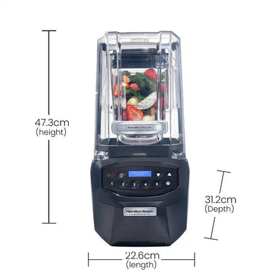 Hamilton Beach HBH855 Summit Blender Sound Enclosure 1.4 Liters 2610W   HorecaStore