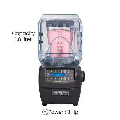 Hamilton Beach HBH 850 Summit Blender 1.8 Liters 880W   HorecaStore