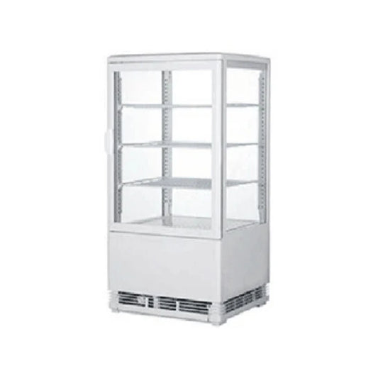 Honthink 4G800 Cold showcase White Mirror Frame With Front Pulling Door, 45 L Capacity 180 W, 43 x 38 x 88 cm