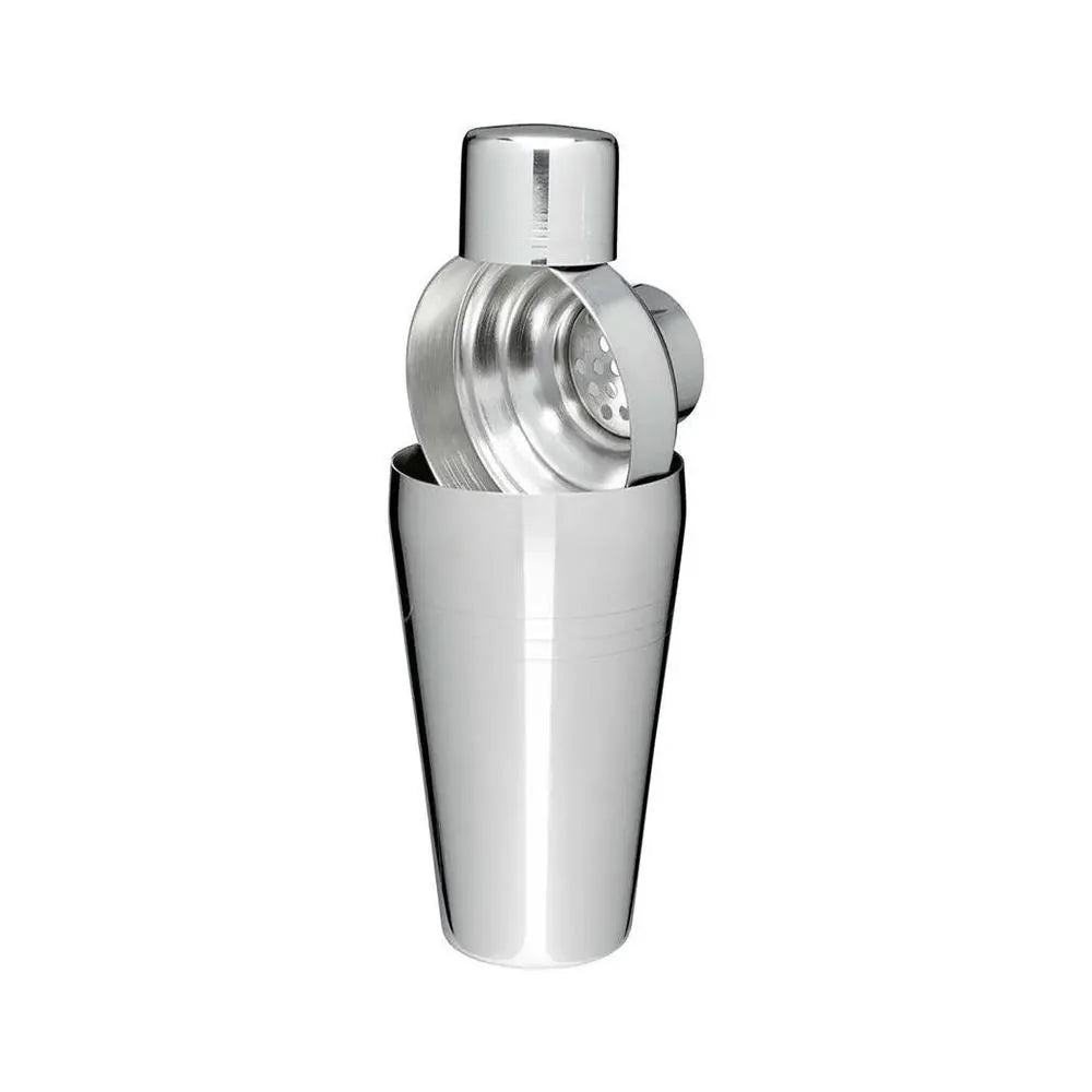 THS BAH1017 Premium Stainless Steel 3-Pieces Baron Cocktail Shaker, 51cl