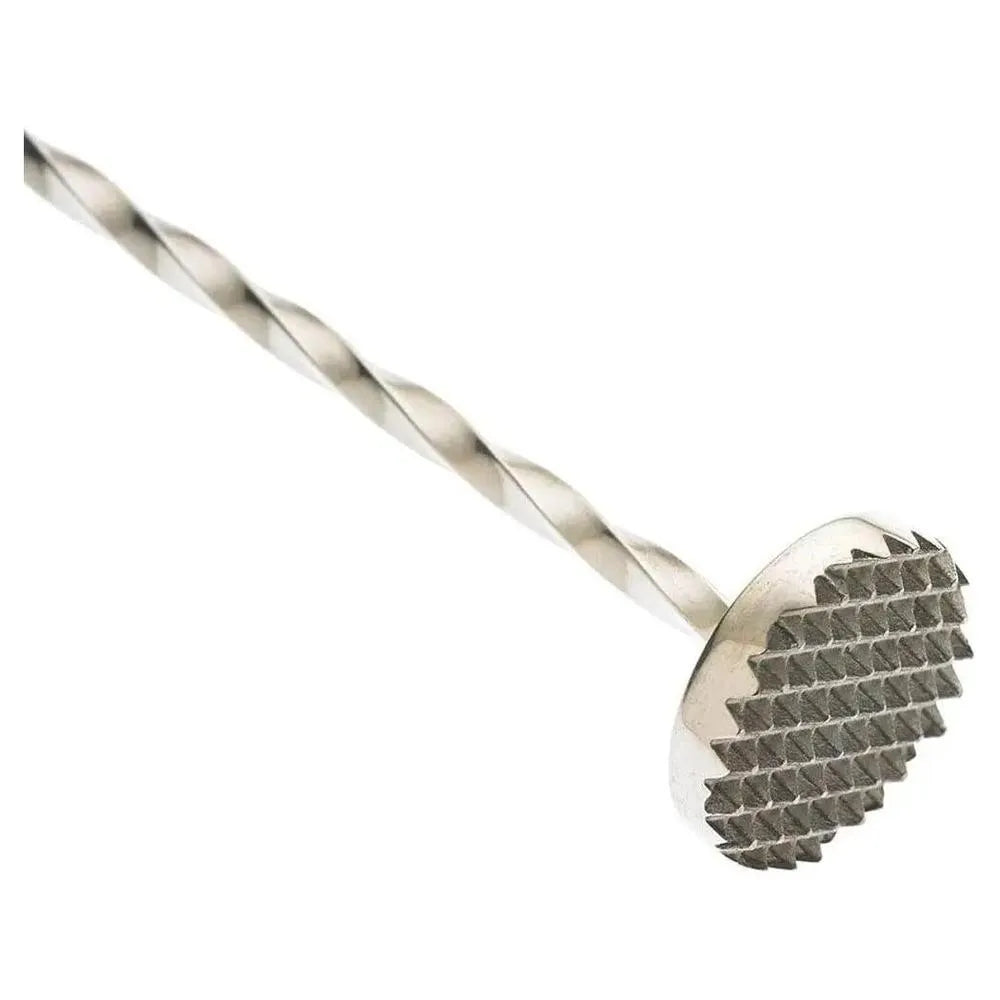 THS BAH1057 Stainless Steel Bar Spoon With Muddler 11 Inches