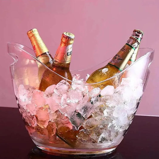 THS BAH1091 Acrylic Wine And Champagne Ice Bucket H25cm*l35cm, 8L