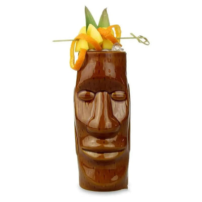 THS BAH1092 Easter Island, Ceramic Tiki Mug 45cl