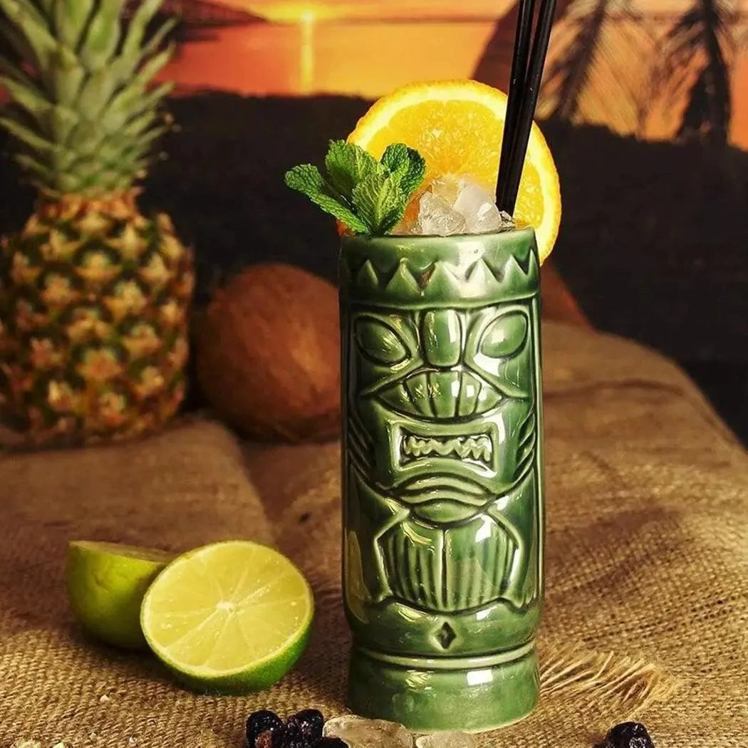 THS BAH1093 Ku kahili, Ceramic Tiki Mug 50cl