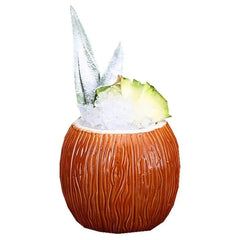 THS BAH1095 Coconut, Ceramic Tiki Mug 50cl