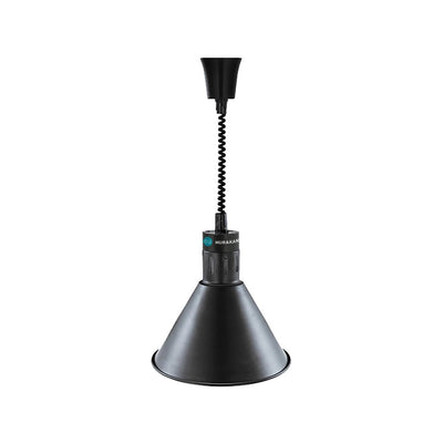 Hurakan Metal Infrared Lamp, Black,HKN-DL800, 0.25KW