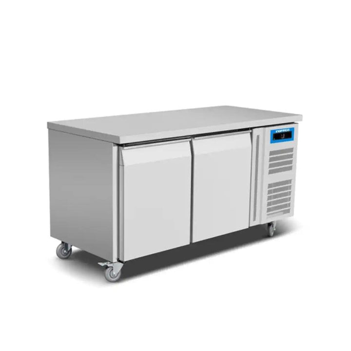 inofrigo gn2100tn stainless steel work top chiller 260 liters power 336w 136 5 x 70 x 85 cm