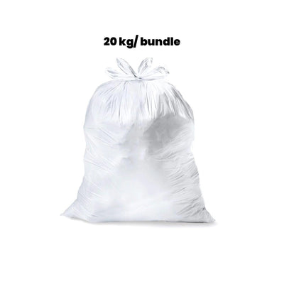 THS Garbage Bag ,White , 2 bundles