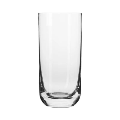 krosno glamour highball glass 360 ml set of 6