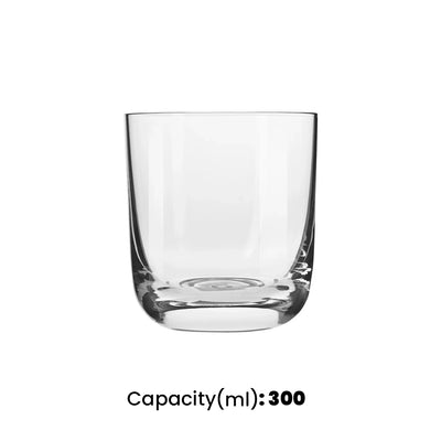 krosno glamour whisky glass 300 ml set of 6