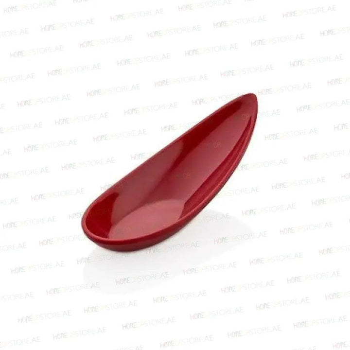 Kulsan 13018.R Melamine Gravy Boat Finger Food Bowl, 4.3 x 11cm, Color Red - HorecaStore