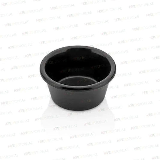 Kulsan 13130.BL Melamine Ramekin, Commercial Grade Break Resistant 1oz, Color Black - HorecaStore