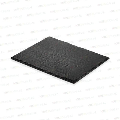 Kulsan 47230.BL BLACK Slate Effect Square Board - HorecaStore