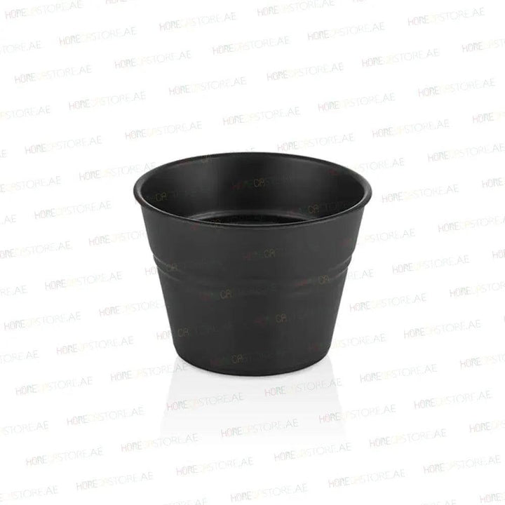 Kulsan 48011.BL Melamine Round Bucket, Ø 11 cm, Black - HorecaStore