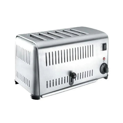 Lacor 6 Slots Stainless Steel Buffet Toaster for 6 Slices of Bread 3240W