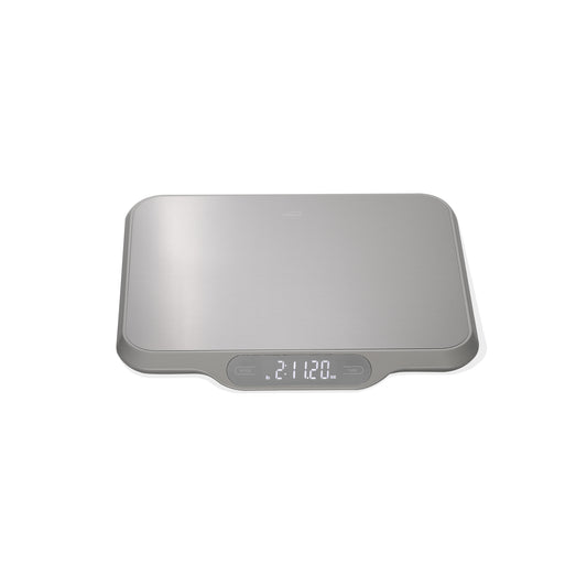 Lacor 61717 Electronic Glass Kitchen Scale, Capacity 15Kg / 33lb, L 31 x W 25 cm