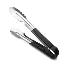 Lacor 63061 Stainless Steel Scallop Tong, 24 cm, Black