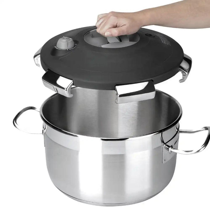 Lacor Spain 50818 Stainless Steel Pressure Cooker 23 cm, 20 Liters - HorecaStore