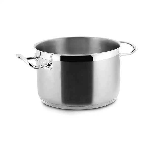 Lacor Spain 57021 Stainless Steel Eco Chef Sauce Pot 20 cm, 4 Liters Induction - HorecaStore