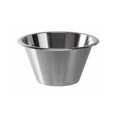 Lacor Spain 60013 Stainless Steel Flat Bottom Mixing Bowl 13 cm, 0.55 Liters