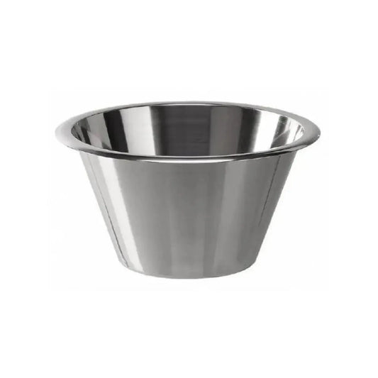 Lacor Spain 60024 Stainless Steel Flat Bottom Mixing Bowl 24 cm, 3.50 Liters