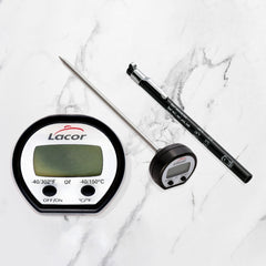 Lacor Spain 62453 Stainless Steel Digital Meat Thermometer