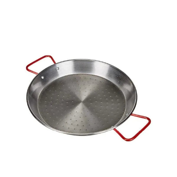 Lacor Spain 63631 Carbon Steel Round Paella Pan 30 cm