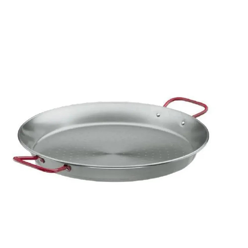 Lacor Spain 63666 Carbon Steel Round Paella Pan 65 cm