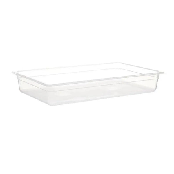 Lacor Spain 66110H Polypropylene Food Pan 1/1, 10 cm Deep, White