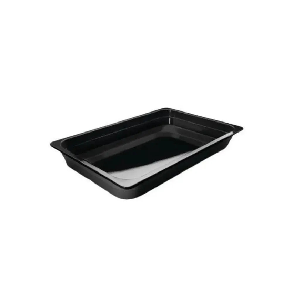 Lacor Spain 66165J Melamine Food Pan 1/1 6.5 cm Deep, Black