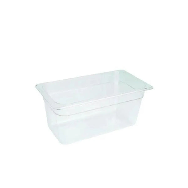 Lacor Spain 66365H Polypropylene Food Pan 1/3 6.5 cm Deep, White