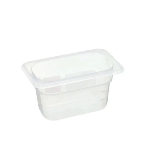 Lacor Spain 66910H Polypropylene Food Pan 1/9 10 cm Deep, White