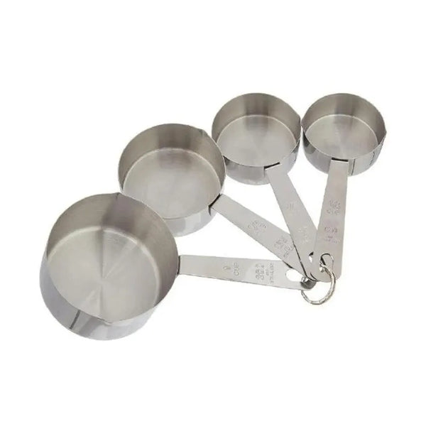 Lacor Spain 67007 Stainless Steel Measuring Cup 60/80/125/250 ml - Set of 4