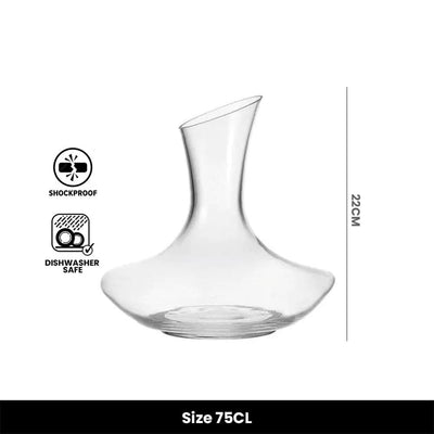 Leonardo Daily Decanter, 75 cl, Pack of 1 - HorecaStore