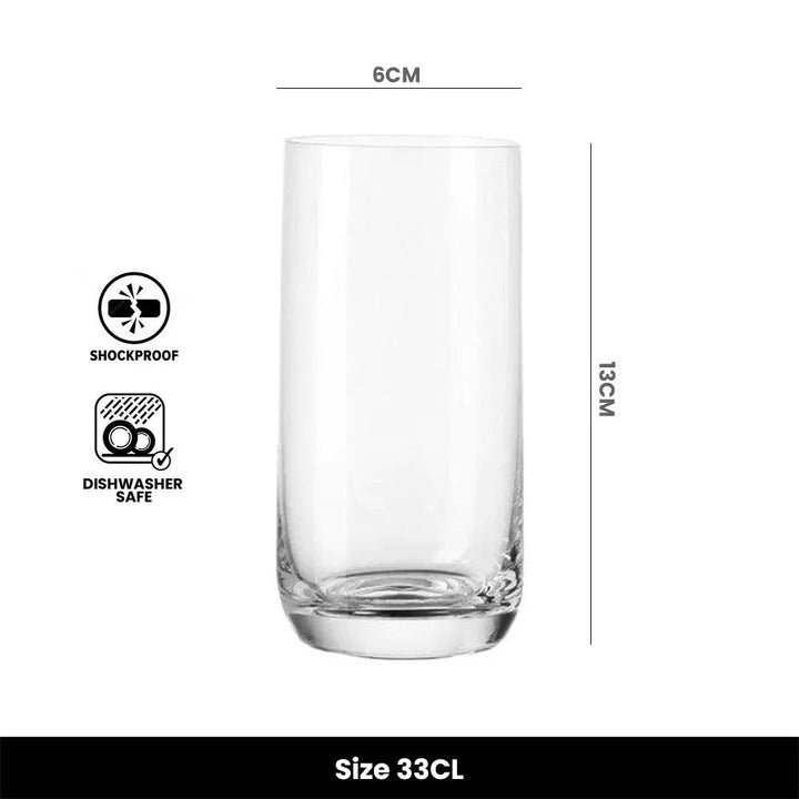 Leonardo Daily Highball Glass, 33 cl, Pack of 6 - HorecaStore