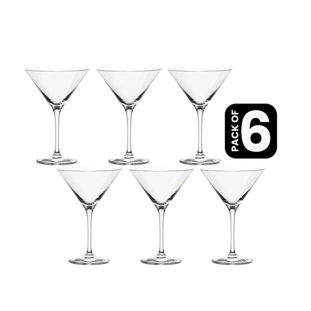 Leonardo Tivoli Martini Cocktail Glass, 26 cl, Pack of 6 - HorecaStore