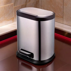 THS JF960078 Stainless Steel Pedal Bin 26L