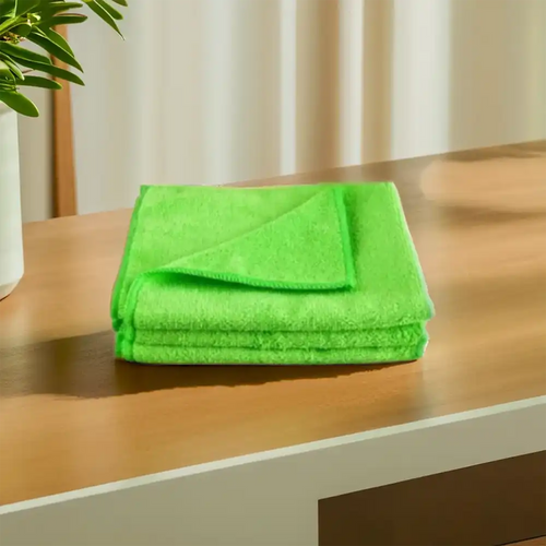 THS CJ5714 Green Microfiber Cloth Diamond Shape 40 x 60cm